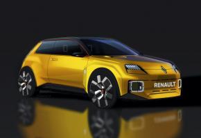Le prototype Renault 5 fait référence au passé, symbolisant la voiture électrique accessible, moderne et connectée.