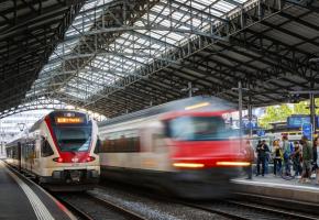 En gare de Lausanne, 91% des trains ont moins de trois minutes de retard. DR
