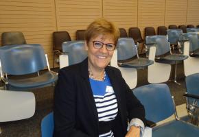  Michèle Bruttin, présidente de forom écoute, la fondation romande des malentendants, Lausanne.