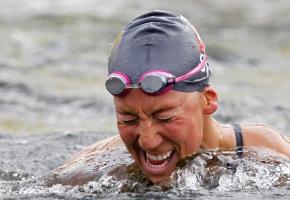  Swan Oberson, championne du monde de 5 km en eau libre en 2011. DR