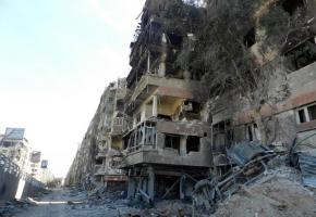  Damas, une capitale en grande partie dévastée qui rend les études impossibles. DR