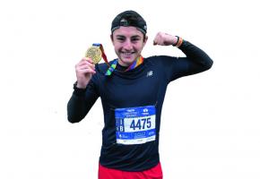 Noam Yaron, 20 ans, Morgien, youtubeur et... marathonien. Dr