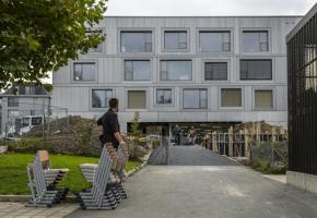 Ce site scolaire est le premier construit à Lausanne depuis 25 ans. MARINO TROTTA