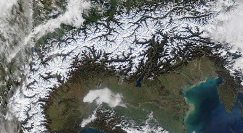 La Suisse vue du ciel-  NASA Goddard Photo and Video