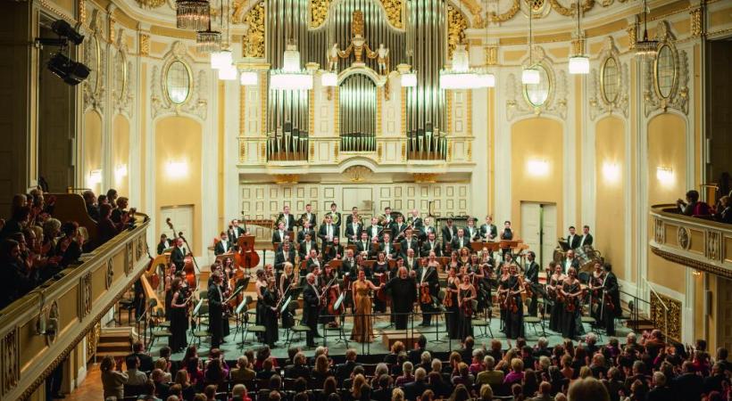 Un concert au Mozarteum, une université de musique qui accueille, chaque année, près de 1600 étudiants. DW