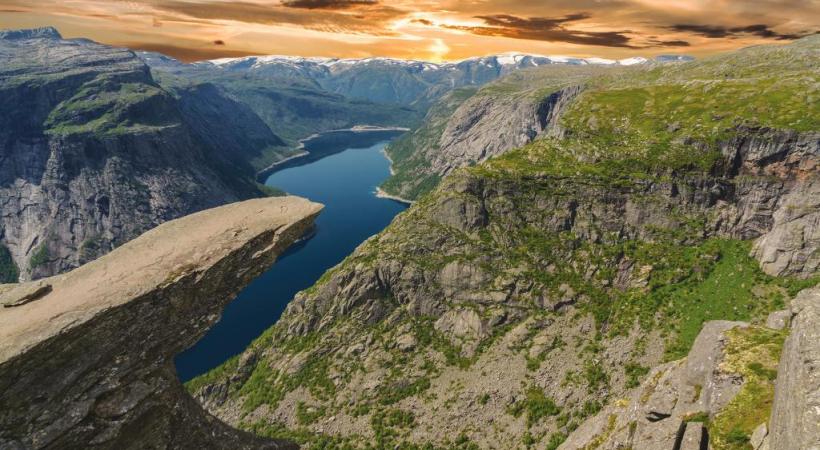 L’habitat norvégien, cosy et photogénique. DR