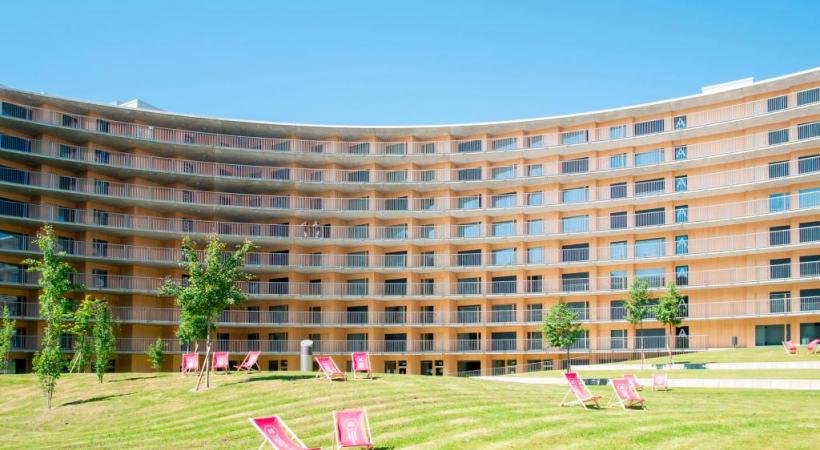 La FMEL gère 4000 chambres environ réparties sur 14 maisons à Lausanne et aux alentours. Ici le célèbre Vortex de l’EPFL.  DR