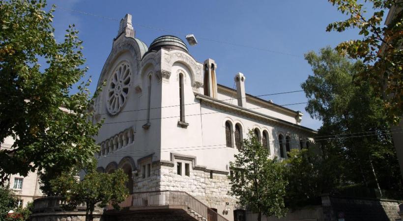 La synagogue de Lausanne. DR