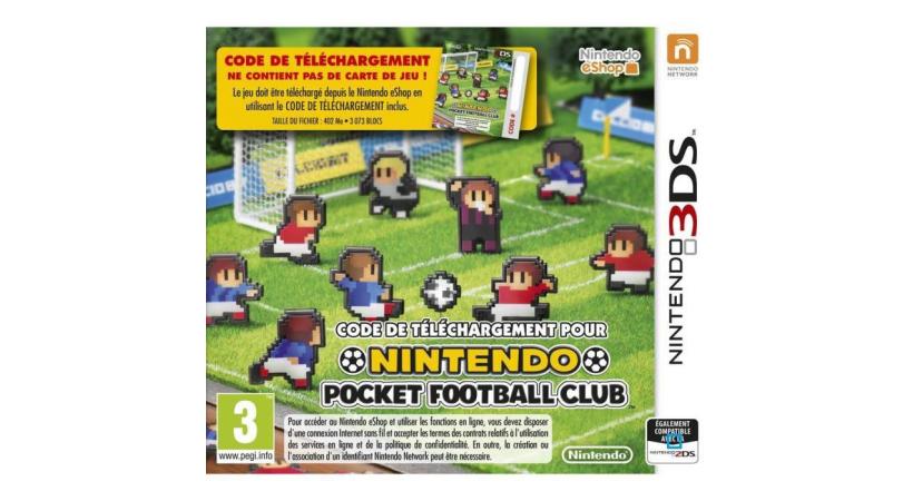  JEU VIDÉO • Nintendo Pocket Football Club est un jeu de gestion d’équipe de football pour 3DS.