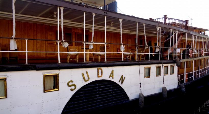 Le «SS Sudan» est le dernier vapeur historique encore en fonction sur le fleuve sacré. 