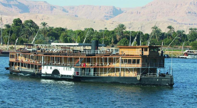 Le «SS Sudan» est le dernier vapeur historique encore en fonction sur le fleuve sacré. 