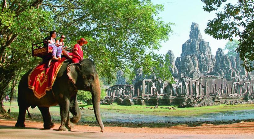 Les temples d’Angkor, au Cambodge, un site d’une rare finesse architecturale. croisieurope 