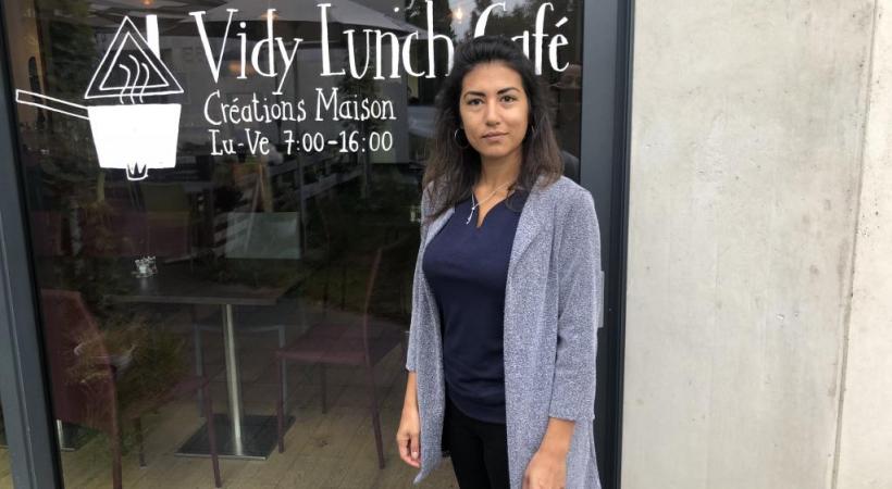 Susan Sax présidente de GastroLausanne et patronne du Vidy Lunch Café. CA