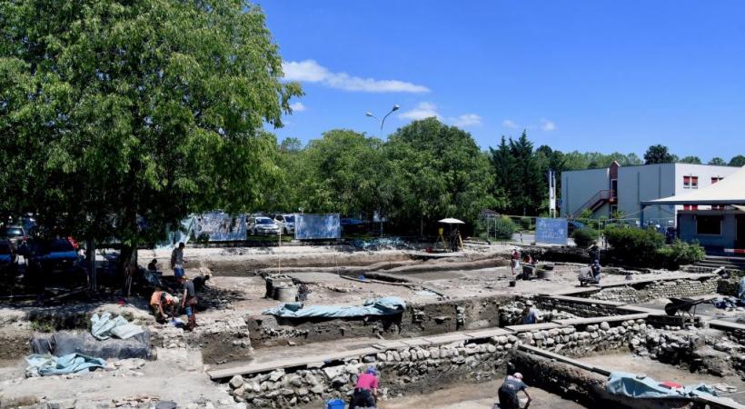 Les fouilles archeologiques de Lousonna-Vidy. IASA_UNIL