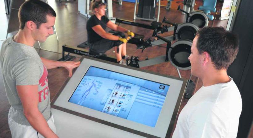 Sélectionné par la Chambre vaudoise de commerce et d'industrie, le «Tactile Trainer» commence à s'imposer dans les fitness. 